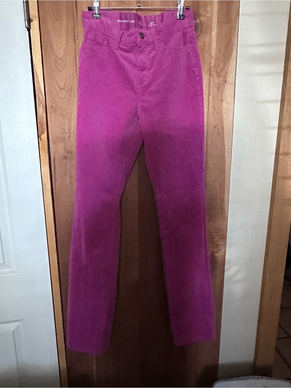 St. John's Bay Girls Straight Leg Pants - Purple